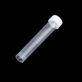 Maxbell 5Pcs 10ml&10Pcs 5ml Plastic Graduated Cryovial Test Tube Sample w/ Screw Cap