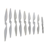 Maxbell 4x1Pcs Thin Electric RC Airplane Composite Propeller Prop 12x6