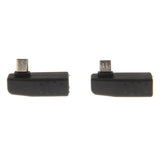 Maxbell Maxbell Leftward Micro USB Male to USB Female OTG Adapter for Cellphone Tablet