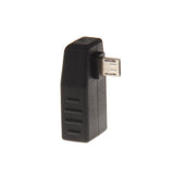 Maxbell Maxbell Leftward Micro USB Male to USB Female OTG Adapter for Cellphone Tablet