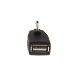 Maxbell Maxbell Leftward Micro USB Male to USB Female OTG Adapter for Cellphone Tablet