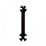 Maxbell 4x6 in 1 RC Special Tool Wrench 3/4/5/5.5/7/8MM for Turnbuckles & Nuts