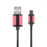 Maxbell Maxbell 2 in 1 Reversible Micro USB Data Sync Charger Cable for iPhone/Android Black