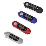 Maxbell 3xBlack 4GB USB MP4 MP3 Music Video Digital Player Recording FM Radio eBook