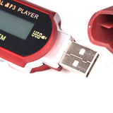 Maxbell 2x8GB USB MP3 Music Video Digital Player Recording with FM Radio eBook Red