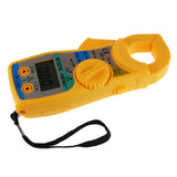 Maxbell Maxbell Digital LCD Clamp Multimeter Voltmeter Ammeter Ohmmeter Volt Tester Yellow