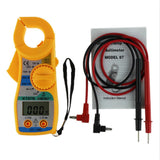 Maxbell Maxbell Digital LCD Clamp Multimeter Voltmeter Ammeter Ohmmeter Volt Tester Yellow