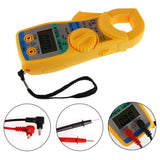 Maxbell Maxbell Digital LCD Clamp Multimeter Voltmeter Ammeter Ohmmeter Volt Tester Yellow