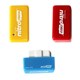 Maxbell 4xOBD2 Plug and Drive Performance Chip Tuning Box for Benzine Car Yellow