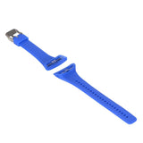 Maxbell 2 Fashion Silicone Watch Band Replacement Strap For Polar FT4 FT7 FT Watch Black Blue - Aladdin Shoppers