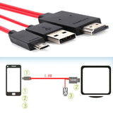 Maxbell Maxbell TV AV Cable Micro USB MHL to HDMI HDTV Adapter for Samsung Note 2 3 S3 S4