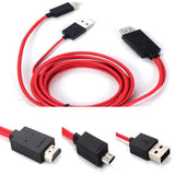 Maxbell Maxbell TV AV Cable Micro USB MHL to HDMI HDTV Adapter for Samsung Note 2 3 S3 S4