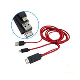 Maxbell Maxbell TV AV Cable Micro USB MHL to HDMI HDTV Adapter for Samsung Note 2 3 S3 S4