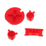 Maxbell 2xColorful A B Buttons D-pad for Nintendo Game boy Color GBC Video Game Red
