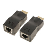 Maxbell 4K 1080P 3D HDMI Extender Over Single RJ45 Cat 5e/6 Network Ethernet Adapter - Aladdin Shoppers