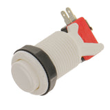 Maxbell Maxbell Game Long Push Button Micro Switch for Arcade Multicade MAME Jamma White
