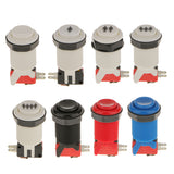 Maxbell Maxbell Game Long Push Button Micro Switch for Arcade Multicade MAME Jamma White