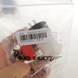 Maxbell Maxbell 2 Player Game Long Push Button Micro Switch for Arcade Multicade MAME Jamma