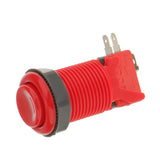 Maxbell Maxbell Game Long Push Button Micro Switch for Arcade Multicade MAME Jamma Red