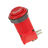 Maxbell Maxbell Game Long Push Button Micro Switch for Arcade Multicade MAME Jamma Red