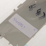 Maxbell Maxbell LCD Screen Metal Back Plate + Home Button Flex Heat Shield for iPhone 6 4.7"