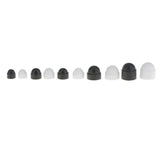 Maxbell 20x10pcs M6 Black Dome Bolt Nut Protection Caps Cover Hexagon Screws M6x10mm