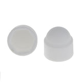 Maxbell 11x10pcs M6 White Dome Bolt Nut Protection Caps Cover Hexagon Screws