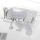 Maxbell 6x10pcs M8 13*15 White Dome Bolt Nut Protection Caps Cover Hexagon Screws