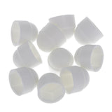 Maxbell 6x10pcs M8 13*15 White Dome Bolt Nut Protection Caps Cover Hexagon Screws