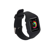 Maxbell 2xReplacement Silicone Wristband for Apple Watch 38mm Watchbands Sport Black