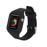 Maxbell 2xReplacement Silicone Wristband for Apple Watch 38mm Watchbands Sport Black