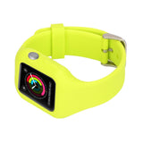 Replacement Silicone Smart Watch Band Sport Strap for iWatch 42mm Green