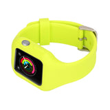 Replacement Silicone Smart Watch Band Sport Strap for iWatch 42mm Green