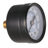 Maxbell 2x1/8" 0-160 PSI  Air Compressor Hydraulic Pressure Gauge Oil Meter 1.58" Dia