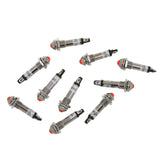 Maxbell 2x10pcs 8mm 24V Red LED Metal Indicator Light XD8-2