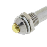 Maxbell 2x10pcs 8mm 24V Yellow LED Metal Indicator Light XD8-2