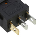 Maxbell 2x250V 10A 10 PCS Yellow LED Light 12V Car Boat Auto ON/OFF Rocker SPST Switch