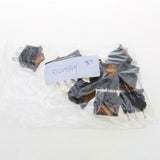 Maxbell 2x250V 10A 10 PCS Yellow LED Light 12V Car Boat Auto ON/OFF Rocker SPST Switch