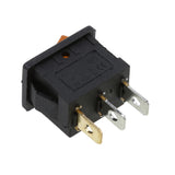 Maxbell 2x250V 10A 10 PCS Yellow LED Light 12V Car Boat Auto ON/OFF Rocker SPST Switch