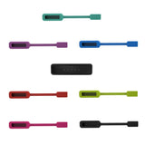 Maxbell Maxbell Silicone Clip Holder Magnetic For Fitbit Flex 2 Tracker Black