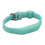 Maxbell Maxbell Sports Silicone Wrist Band + Metal Buckle For Fitbit Flex 2 Watch Green