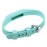 Maxbell Maxbell Sports Silicone Wrist Band + Metal Buckle For Fitbit Flex 2 Watch Green