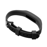 Maxbell Maxbell Sports Silicone Wrist Band + Metal Buckle For Fitbit Flex 2 Watch Black