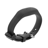 Maxbell Maxbell Sports Silicone Wrist Band + Metal Buckle For Fitbit Flex 2 Watch Black