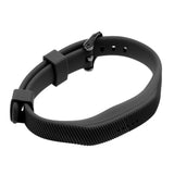 Maxbell Maxbell Sports Silicone Wrist Band + Metal Buckle For Fitbit Flex 2 Watch Black