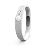 Maxbell Maxbell Sport Silicone Accessory Band Wrist Strap For Fitbit Flex 2 Tracker White