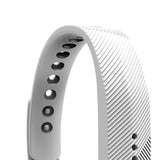 Maxbell Maxbell Sport Silicone Accessory Band Wrist Strap For Fitbit Flex 2 Tracker White