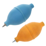 Maxbell 20xRubber Stainless Steel Nipple Ball Tool for Watch Glasses Blue
