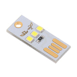 Maxbell 2xMini Portable USB LED Light Pocket Card Lamp Mobile Power Camping Laptop