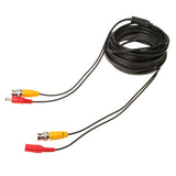 Maxbell BNC Video DC Extension Power Supply Cable for DVR CCTV Camera Monitor 20m